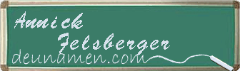Annick Felsberger Visitenkarte